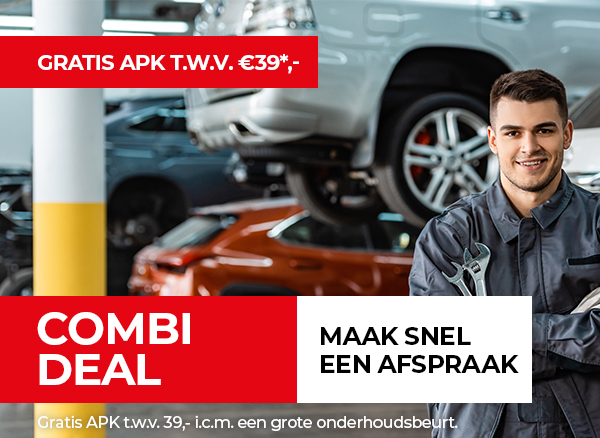 APK nodig? Combineer met groot onderhoud en bespaar!