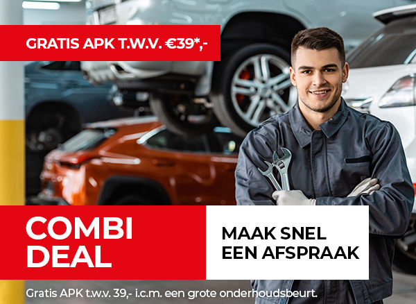 Zorgeloos op vakantie? Plan nu je grote onderhoudsbeurt inclusief APK, al vanaf € 329,-